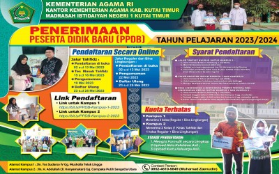 PENERIMAAN PESERTA DIDIK BARU TAHUN PELAJARAN 2023/2024